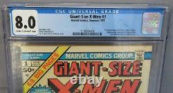 GIANT-SIZE X-MEN #1 (Storm, Colossus, Nightcrawler) CGC 8.0 Marvel Comics 1975
