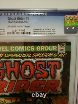 Ghost Rider #1 CGC graded 3.0 1ST appearance of Damian Hellstrom MARVEL