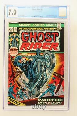 Ghost Rider #1 Marvel 1973 CGC 7.0 1st Appearance of the Son of Satan