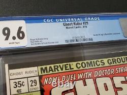 Ghost Rider #29 CGC 9.6! Doctor Strange Appearance Key! Disney+ 1978 Marvel