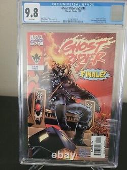 Ghost Rider #94 Cgc 9.8 Graded White Pages 2007 Marvel Comics Scarce Final Issue