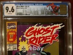 Ghost Rider v2 #1 CUSTOM NEW CGC 9.6 WHITE 1990 Key 1st Danny Ketch, Deathwatch