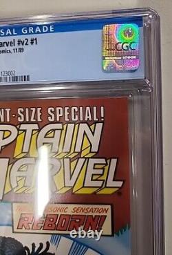 Giant Size Special Captain Marvel 1 CGC 9.6 Mónica Rambeau Newstand 1989