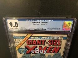 Giant Size X-MEN 1 (1975) CGC 9.0 1st Appearance Of New X-Men 2nd Full Wolverine