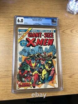 Giant Size X-Men #1 (1975) CGC 6.0 OWithW pages! 1st New X-Men, Wolverine joins