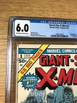 Giant Size X-Men #1 (1975) CGC 6.0 OWithW pages! 1st New X-Men, Wolverine joins