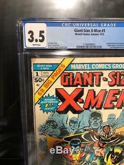 Giant Size X-Men #1 CGC 3.5 (1st app. Nightcrawler / Storm / Colossus) KEY