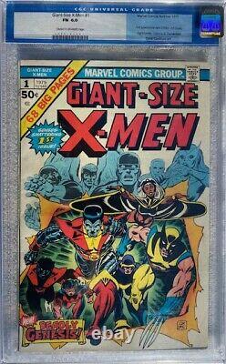 Giant Size X-Men #1, CGC 6.0, 1st Appearance of STORM, COLOSSUS, NIGHTCRAWLER