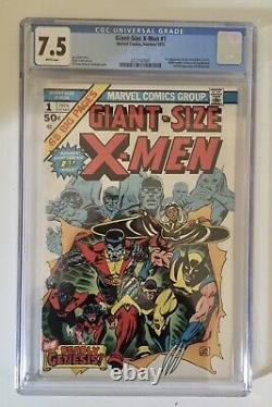 Giant Size X-Men #1 CGC 7.5 White 1st Storm 2nd Full Wolverine