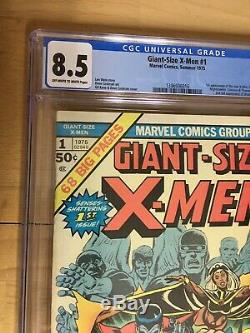 Giant-Size X-Men #1 CGC 8.5 OW To White Pgs. Marvel Bronze Key 1st New Team