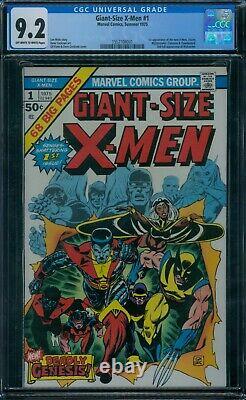 Giant-Size X-Men 1 CGC 9.2 owithw pages