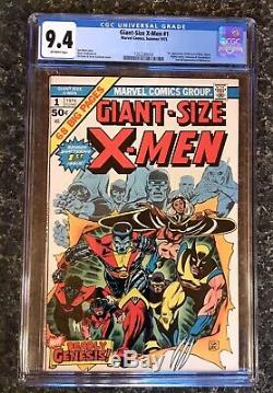 Giant Size X-Men 1 CGC 9.4 1st Appearance Storm Nightcrawler Colossus