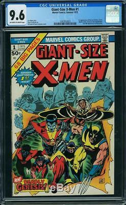 Giant-Size X-Men #1 CGC 9.6 1975 Woverine! Nicely Centered! OW-WHITE! G7 133 cm