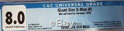 Giant Size X-men #1 1st Storm, Colossus, Nightcrawler, 2nd Wolverine Cgc 8.0