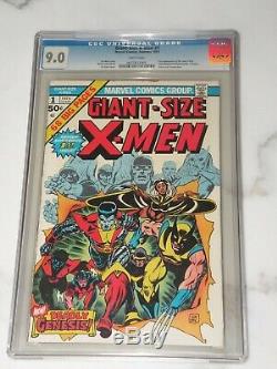 Giant Size X-men #1 Cgc 9.0 Wp High Quality-1st Storm, Colossus-2nd Wolverine
