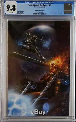 Guardians Of The Galaxy 1 Cgc 9.8 Parrillo Variant Virgin 2019 Silver Surfer
