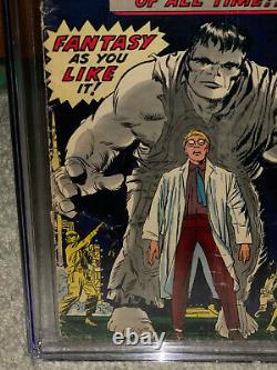 Hulk #1 CGC 1.5 Marvel 1962 Silver Age Key! Avengers! Iron Man! Thor! L9 124 cm