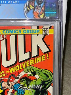 Hulk #181 CGC 8.5 1974 1st Wolverine! Key Bronze! NM+ Copy! L10 134 cm clean