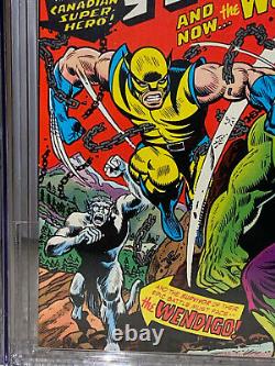 Hulk #181 CGC 9.6 1974 1st Wolverine! See centering! 180 & 182 trio 915 cm clean