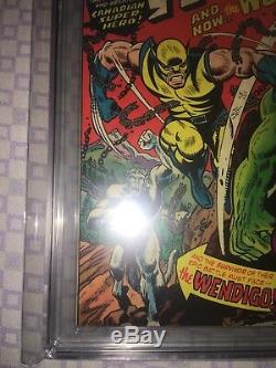 Hulk #181 CGC 9.8 Marvel 1974 1st Wolverine! X-Men! Like CGC! H3 H10 cm