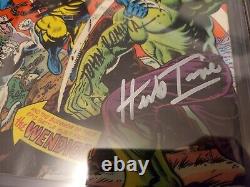 Hulk 181 CGC Signed Stan Lee, Herb Trimpe, Len Wein, John Romita with 2 sketches