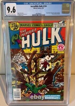 Hulk # 234 CGC 9.6 NM+ Marvel Man becomes Quasar