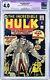 INCREDIBLE HULK #1 Marvel Comics 1962 CGC 4.0 Origin & 1st Appearance