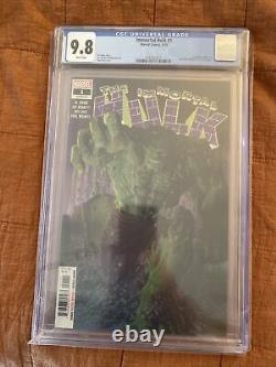 Immortal Hulk #1 CGC 9.8 (Marvel 2018) 1st print Alex Ross cover. Key