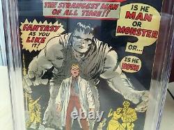 Incredible Hulk #1 1962 CGC 5.0 Restored C-2 Amazing Eye Appeal! Mega Key