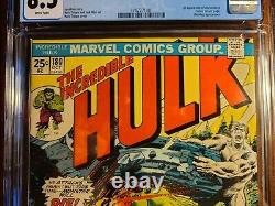 Incredible Hulk #180 CGC 8.5 First (Cameo) appearance of Wolverine MVS intact