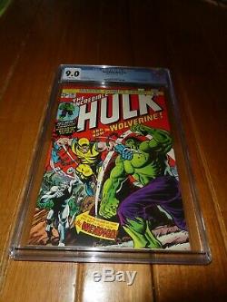 Incredible Hulk 180 cgc8.5, 181 cgc9.0, 182 cgc9.0 1st App of Wolverine Trilogy