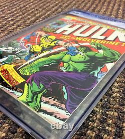 Incredible Hulk 181 CGC 7.0 1ST APP WOLVERINE 1974 Comic Book PRESS CANDIDATE