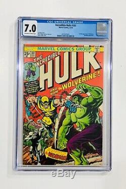 Incredible Hulk #181 CGC 7.0 1st Appearance of Wolverine
