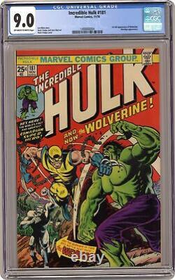 Incredible Hulk #181 CGC 9.0 1974 1488666004 1st app. Wolverine (full non-cameo)
