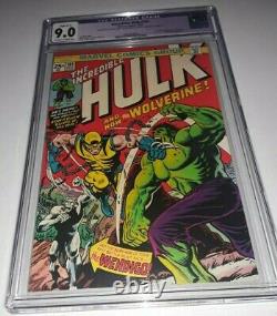 Incredible Hulk #181 CGC 9.0 1st Wolverine