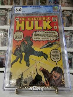 Incredible Hulk (1962) #1-6 CGC 4.5 5.5 6.0 Nice Run! Michalke Collection