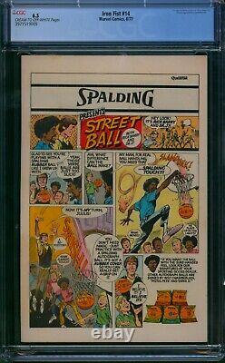 Iron Fist #14? CGC 6.5? 1st Appearance of SABRETOOTH! Marvel Comic 1977