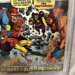 Iron Man #55 CGC. 5 Off White 1st Appearance Thanos! Marvel 1973. Super Hero