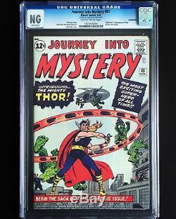 Journey Into Mystery #83 Cgc Affordable 1962 Original Copy 1st Appearance Thor