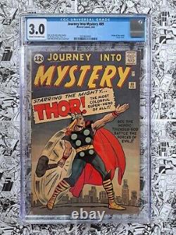 Journey Into Mystery #89 Cgc 3.0 Marvel Key Thor Origin Retold 1962 Stan Lee