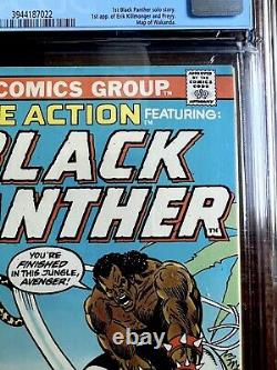 Jungle Action #6 CGC 8.5 (VF+) OWithW Pages, 1st Erik Killmonger, Marvel 1973