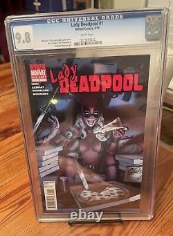 Lady Deadpool #1 Marvel Comics One Shot Special 9.8 CGC Grading, Grag Land