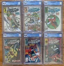 MARVEL Amazing Spider-Man CGC Comic lot! #298, #299, #301, #265, #252, #316