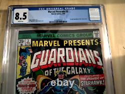 MARVEL PRESENTS #3 (1976) CGC 8.5 VF+ WP 1st Solo GUARDIANS of the GALAXY