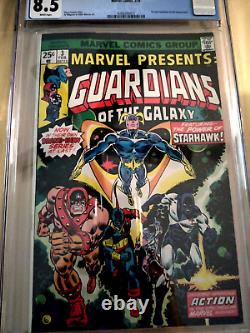 MARVEL PRESENTS #3 (1976) CGC 8.5 VF+ WP 1st Solo GUARDIANS of the GALAXY