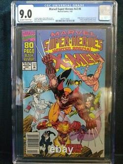 MARVEL SUPER-HEROES V2, #8 (1992) CGC 9.0 OWithW 1st SQUIRREL GIRL