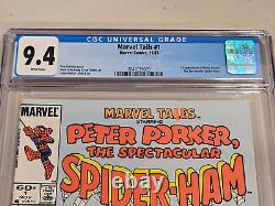 MARVEL TAILS #1 (Peter Porker Spectacular Spider-Ham 1st app) CGC 9.4 NM 1983