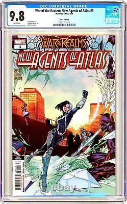 MARVEL War of the Realms NEW AGENTS OF ATLAS #1 CGC 9.8 RARE 3rd Print VARIANT