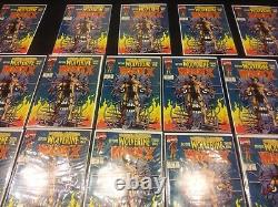 MCP wolverine #72- 34 copies. NO CGC BOOK. PHOTO ONLY. Only loose books here