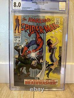 Marvel Amazing Spider-man #59 CGC 8.0 1st Mary Jane Cover Iconic King pin ASM